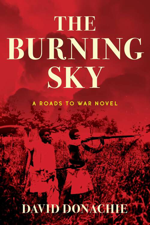 Book cover of The Burning Sky: A Roads to War Novel (Roads to War)