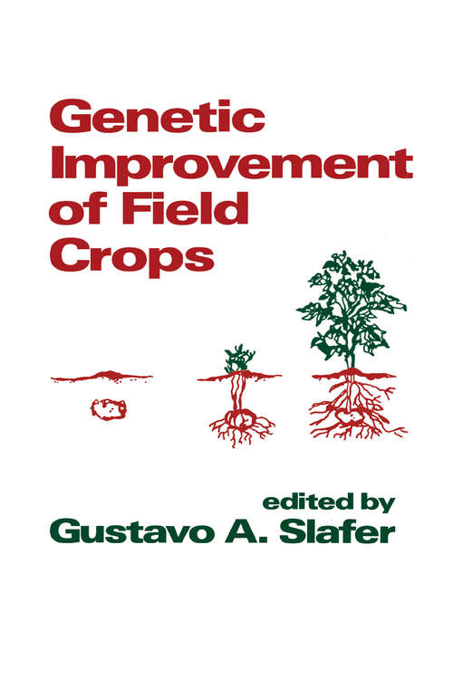 Book cover of Genetic Improvement of Field Crops