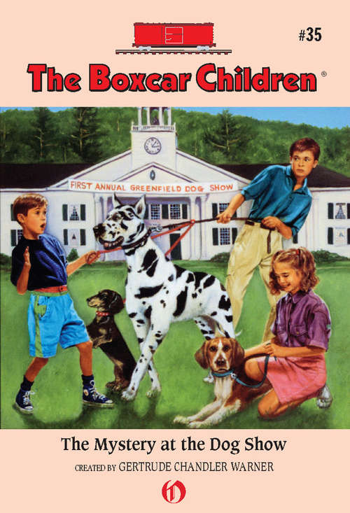 Book cover of The Mystery at the Dog Show (Boxcar Children #35)
