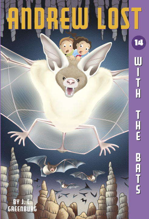 Book cover of Andrew Lost 14: With the Bats
