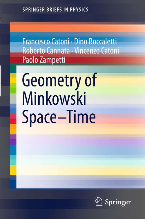 Book cover of Geometry of Minkowski Space-Time