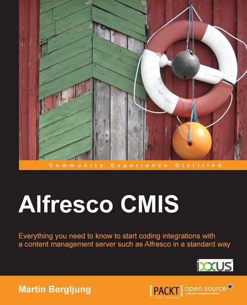 Book cover of Alfresco CMIS