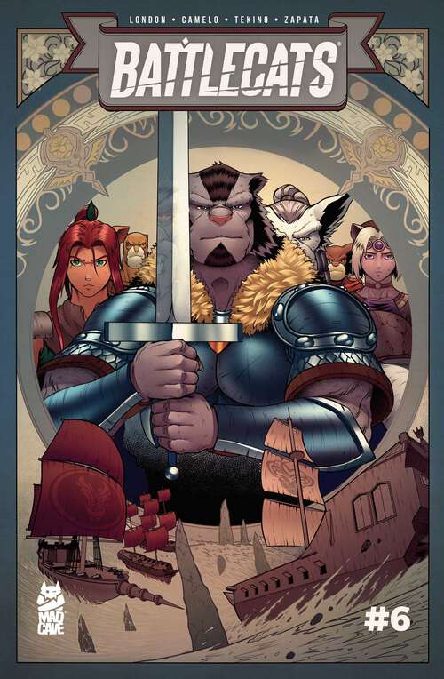 Book cover of Battlecats Vol. 3 #6: Hero of Legend (Battlecats #17)