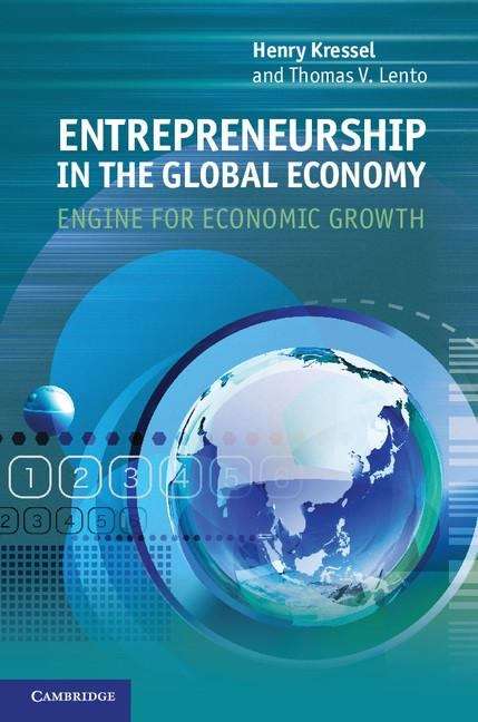 Book cover of Entrepreneurship in the Global Economy