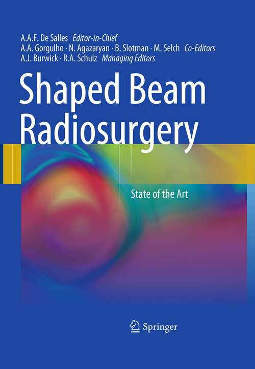 Book cover of Shaped Beam Radiosurgery