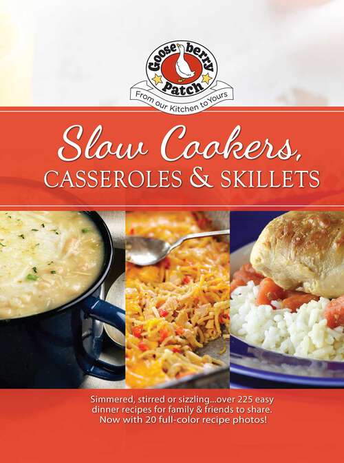 Book cover of Slow-Cookers, Casseroles & Skillets