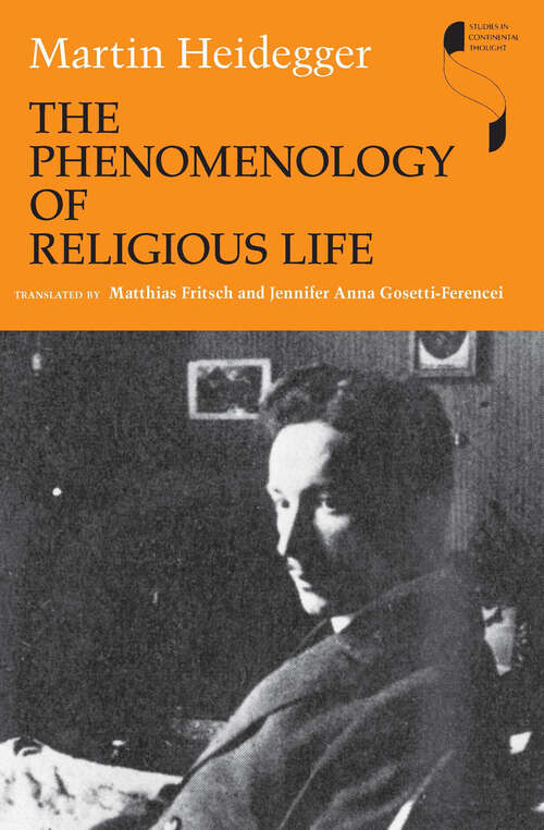 Book cover of The Phenomenology of Religious Life