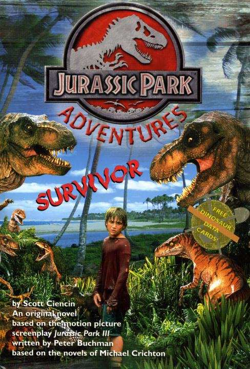 Book cover of Survivor (Jurassic Park Adventures #1)