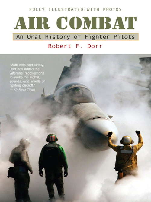 Book cover of Air Combat: A History of Fighter Pilots