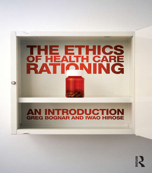 Book cover of The Ethics of Health Care Rationing: An Introduction