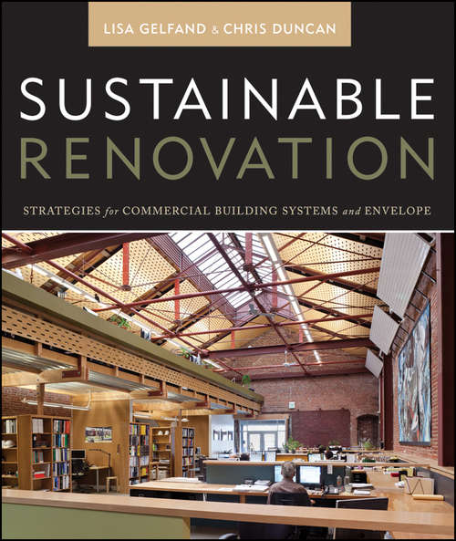 Book cover of Sustainable Renovation