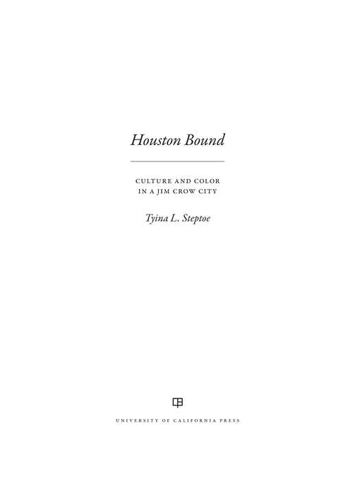 Book cover of Houston Bound