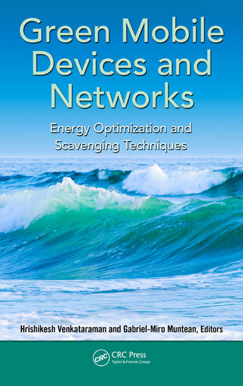 Book cover of Green Mobile Devices and Networks: Energy Optimization and Scavenging Techniques