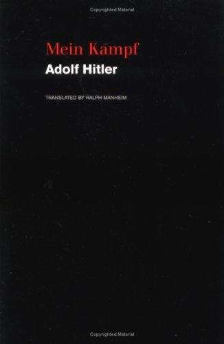 Book cover of Mein Kampf