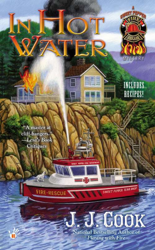 Book cover of In Hot Water (A Sweet Pepper Fire Brigade #3)