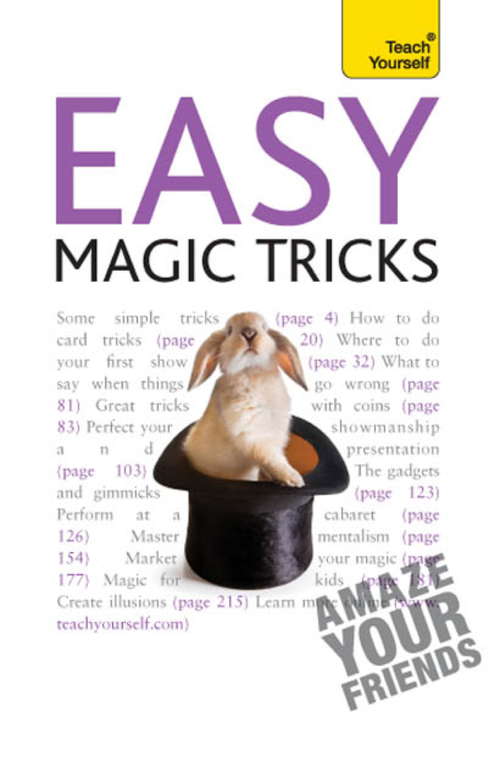 Book cover of Easy Magic Tricks: Teach Yourself