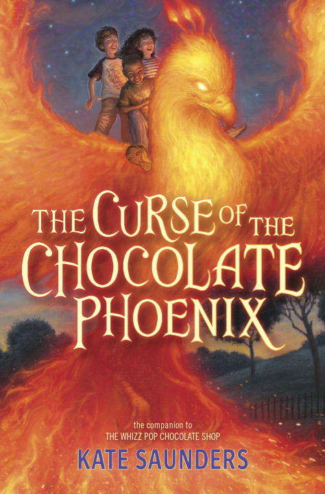 Book cover of The Curse of the Chocolate Phoenix
