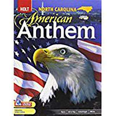 Book cover of (North Carolina)  American Anthem