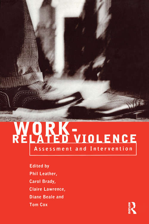 Book cover of Work-Related Violence: Assessment And Intervention