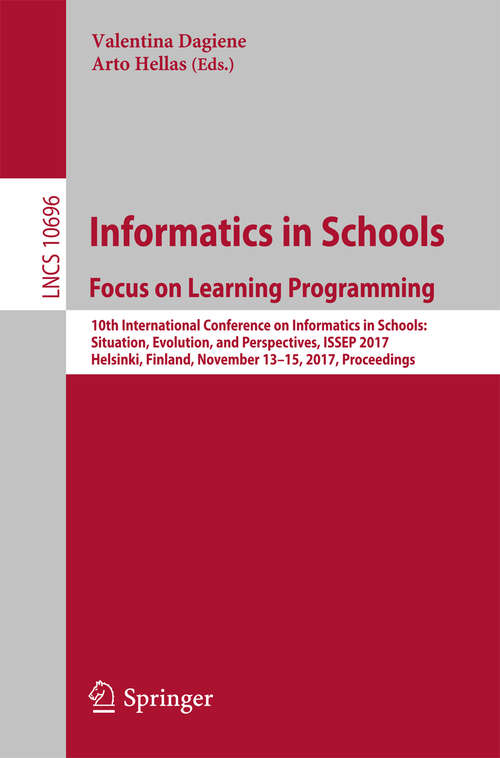 Informatics in Schools: Focus on Learning Programming