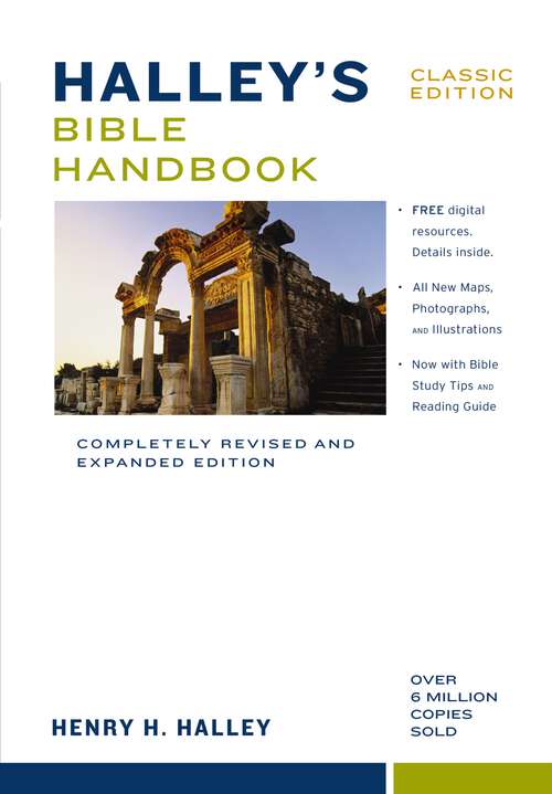 Book cover of Halley's Bible Handbook with the New International Version