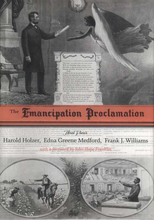 Book cover of The Emancipation Proclamation