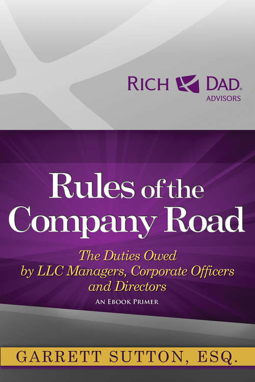 Book cover of Rules of the Company Road