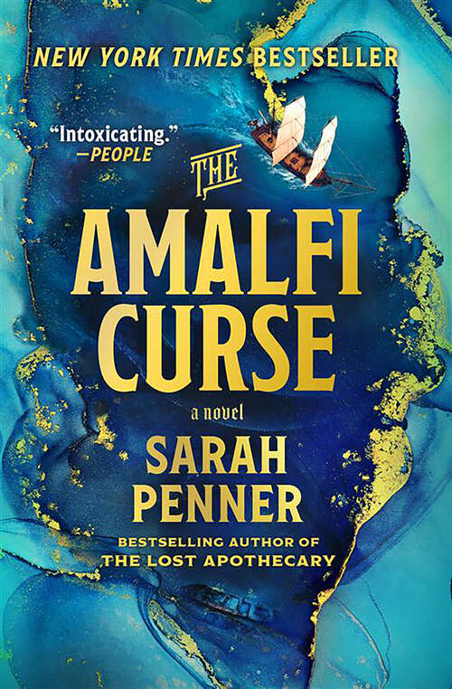 Book cover of The Amalfi Curse: A Bewitching Tale of Sunken Treasure , Forbidden Love , and Ancient Magic on the Amalfi Coast (Original)