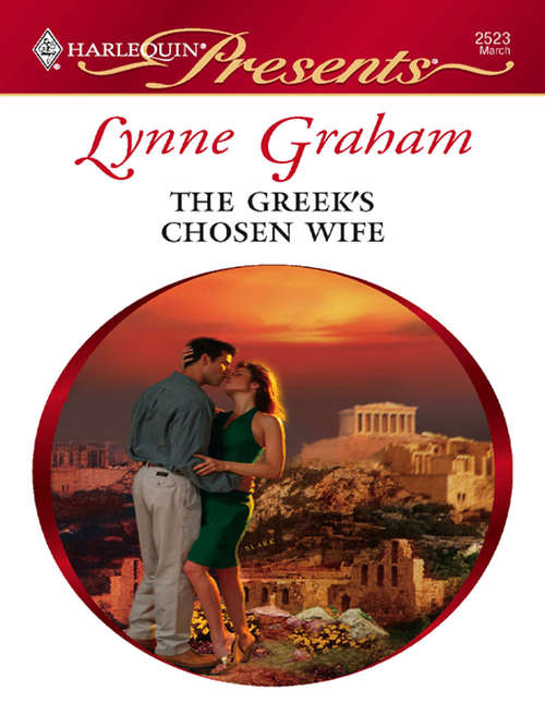Book cover of The Greek's Chosen Wife