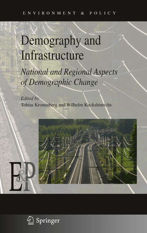 Book cover of Demography and Infrastructure