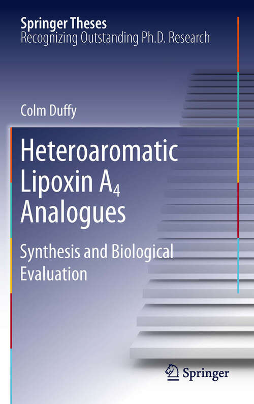 Book cover of Heteroaromatic Lipoxin A4 Analogues