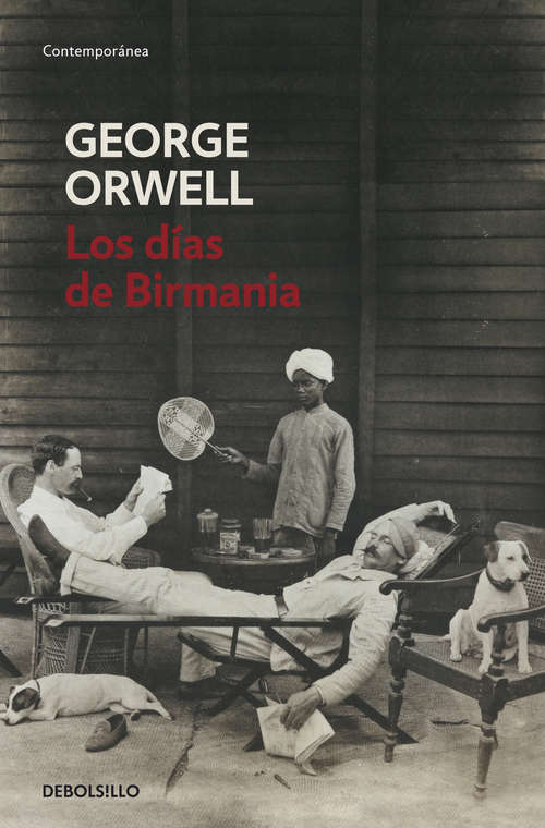 Book cover of Los días de Birmania