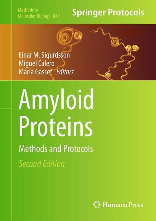 Book cover of Amyloid Proteins