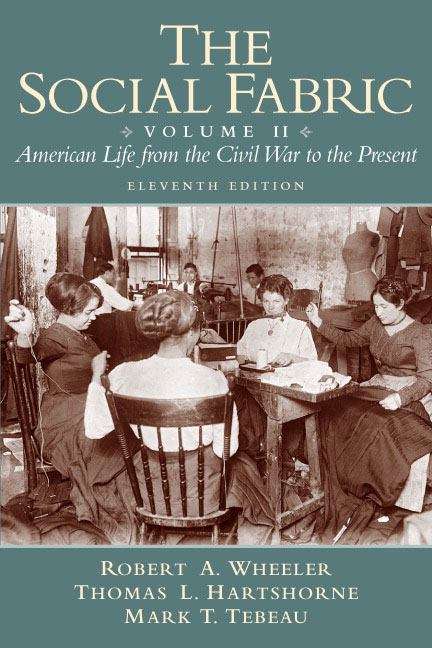 The Social Fabric: American Life from the Civil War to the Present, Volume 2 (11th edition)