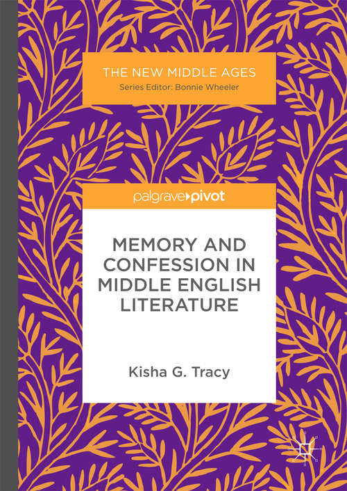 Book cover of Memory and Confession in Middle English Literature