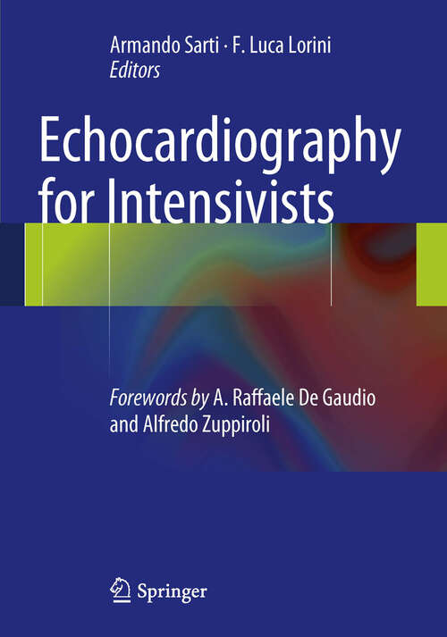 Book cover of Echocardiography for Intensivists