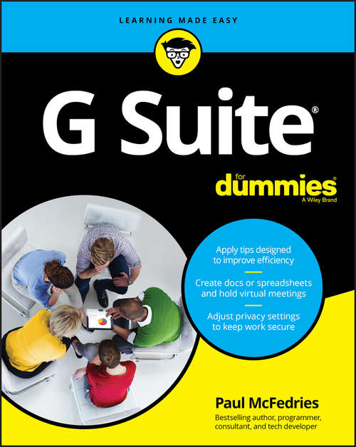 Book cover of G Suite For Dummies