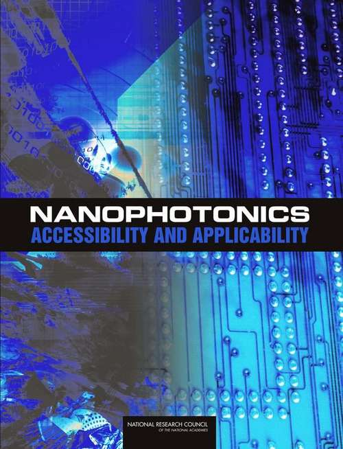 Book cover of Nanophotonics Accessibility And Applicability