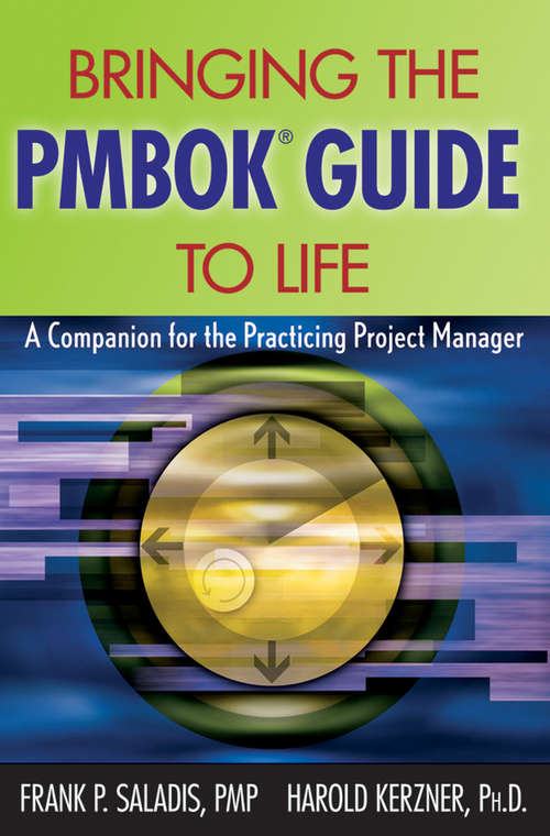 Book cover of Bringing the PMBOK Guide to Life