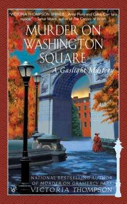 Book cover of Murder on Washington Square