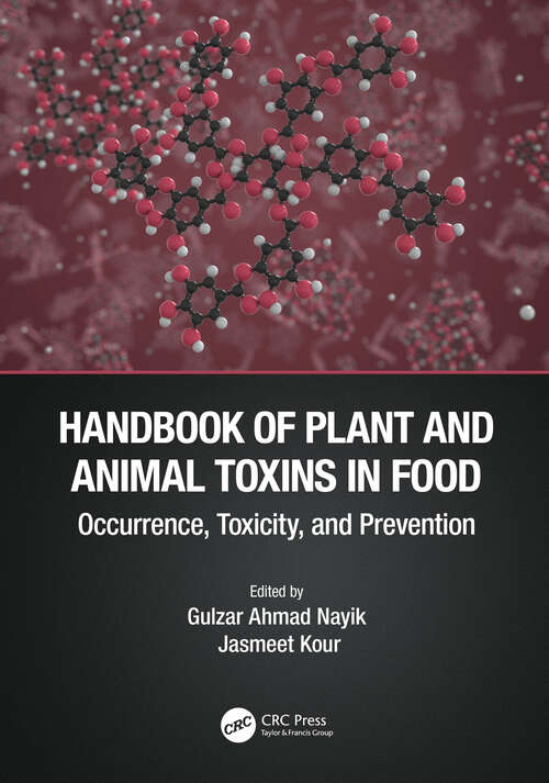 Book cover of Handbook of Plant and Animal Toxins in Food: Occurrence, Toxicity, and Prevention