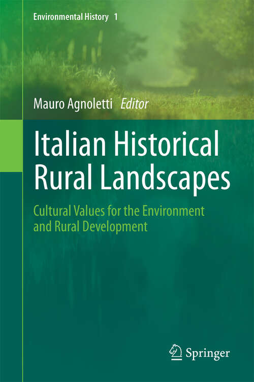 Book cover of Italian Historical Rural Landscapes