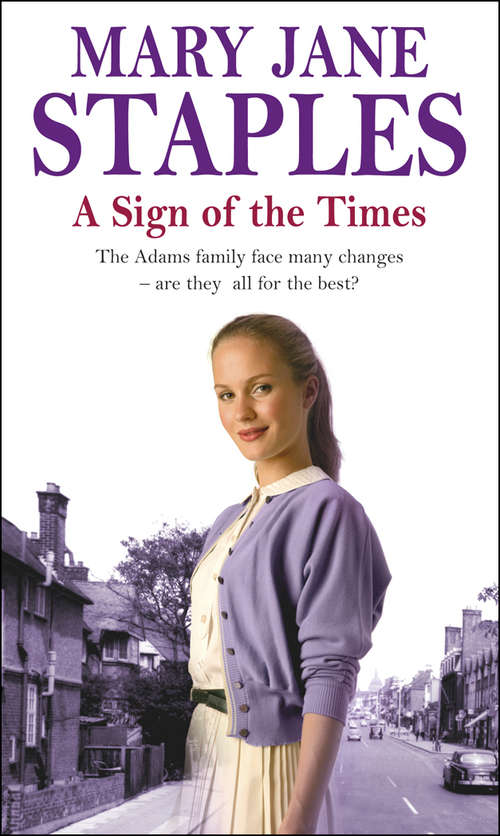 Book cover of A Sign Of The Times: An Adams Family Saga Novel (The Adams Family #28)