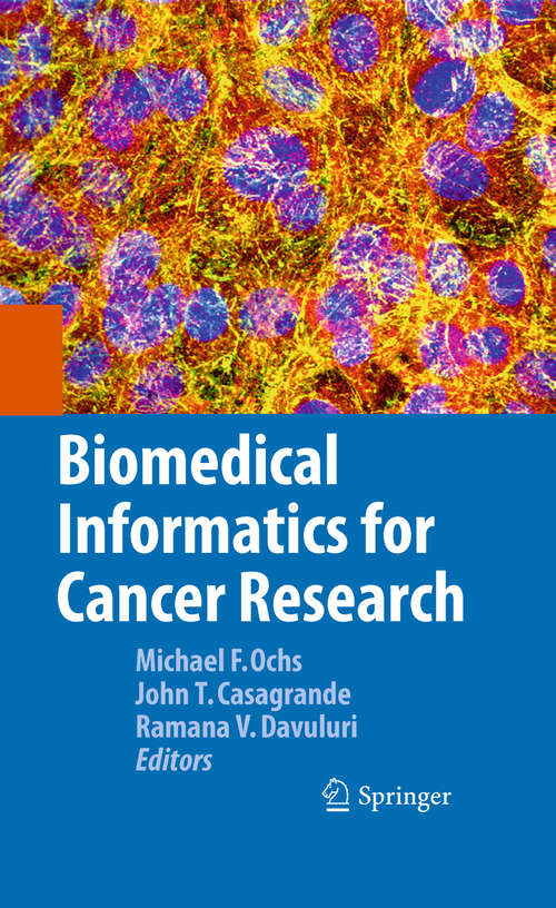 Book cover of Biomedical Informatics for Cancer Research