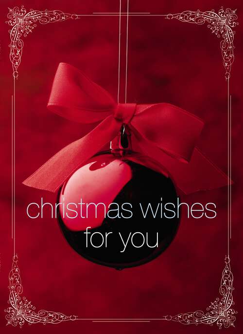 Book cover of Christmas Wishes for You Greeting Book