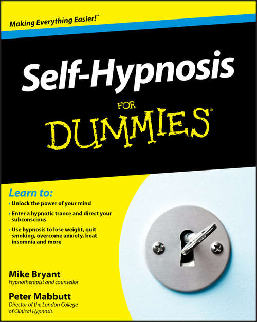 Book cover of Self-Hypnosis For Dummies