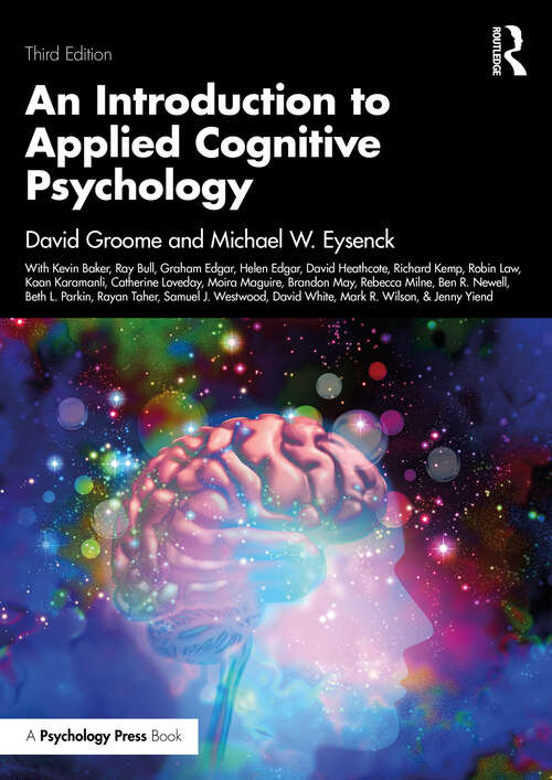 Book cover of An Introduction to Applied Cognitive Psychology (3)