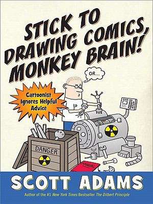 Book cover of Stick to Drawing Comics, Monkey Brain!