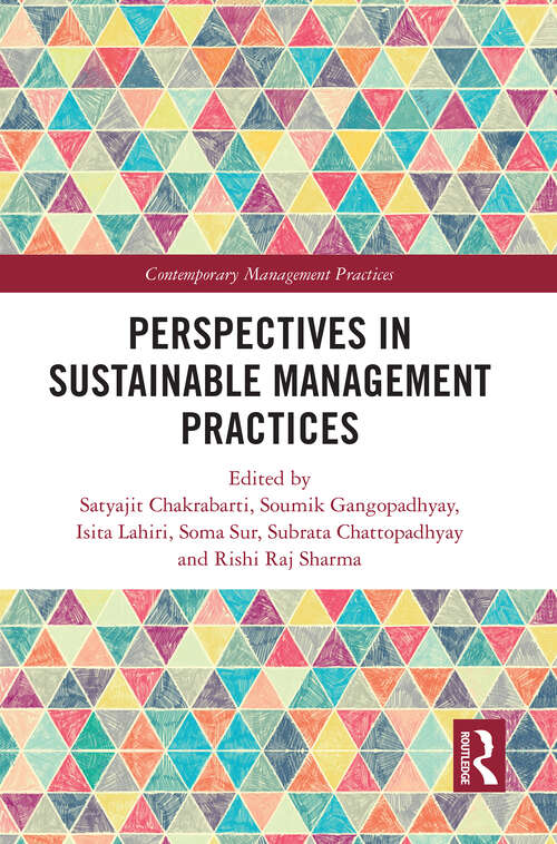 Book cover of Perspectives in Sustainable Management Practices (Contemporary Management Practices)