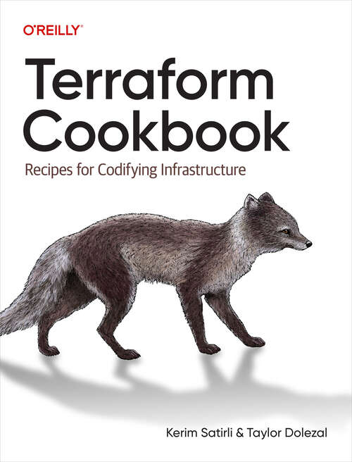 Book cover of Terraform Cookbook: Recipes for Codifying Infrastructure (1)